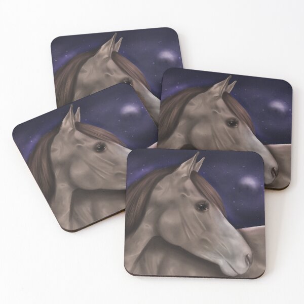 Item preview, Chestnut Horse at Night designed and sold by Gemi03.
