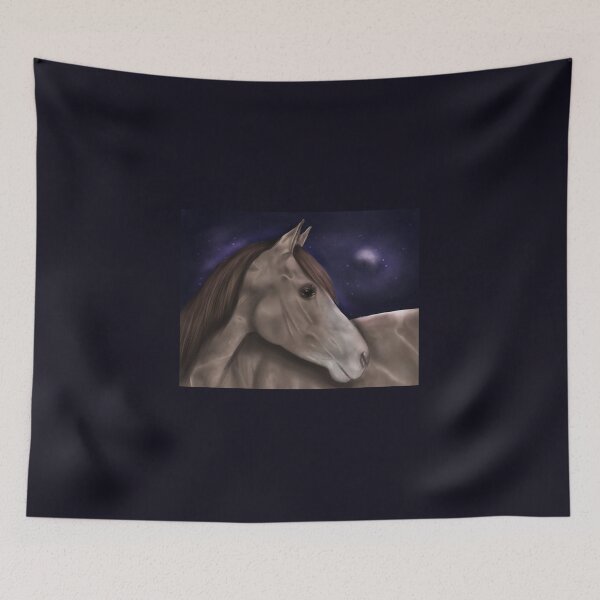 Item preview, Chestnut Horse at Night designed and sold by Gemi03.