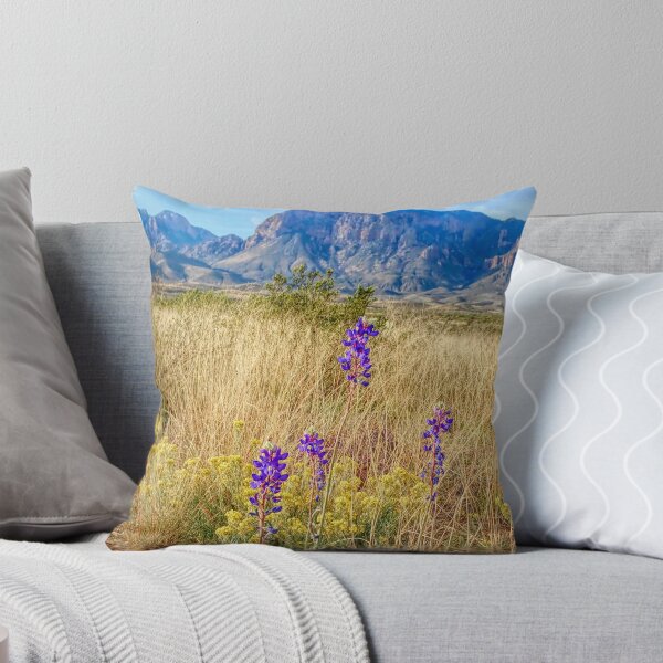Item preview, Blue Bonnets with mountains in the background designed and sold by Allen Penton.