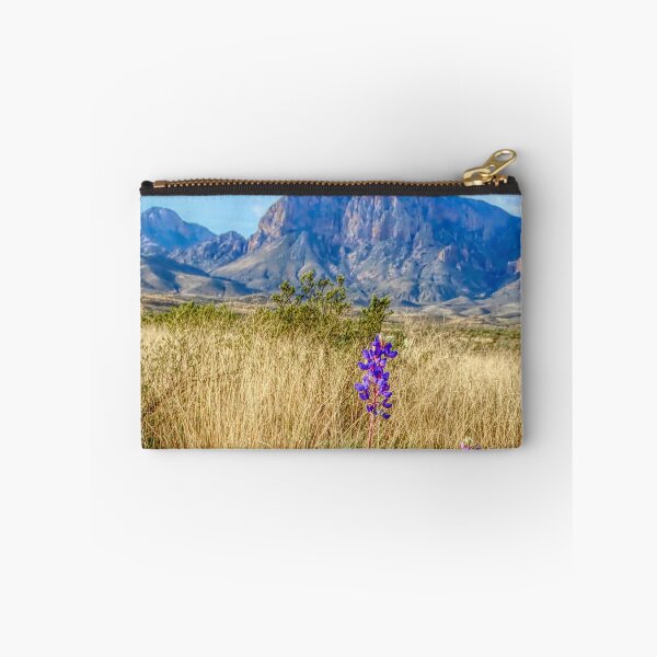 Item preview, Blue Bonnets with mountains in the background designed and sold by Allen Penton.