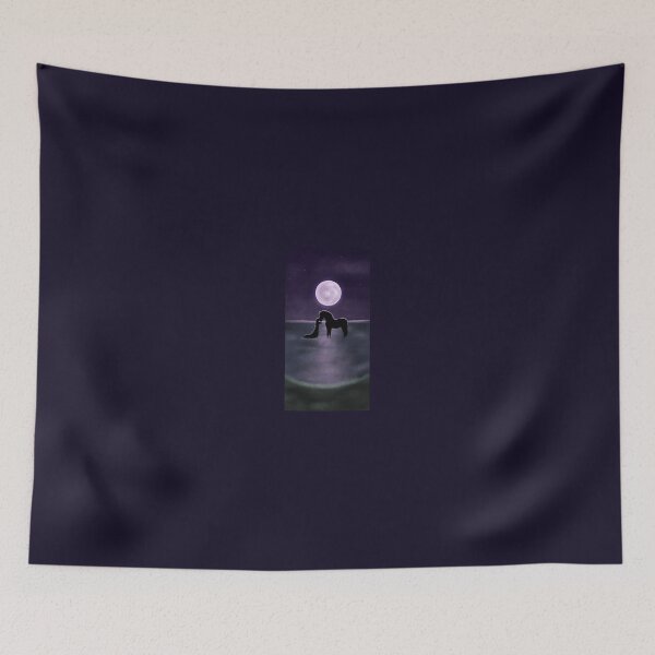 Item preview, Silhouette of Girl and Horse designed and sold by Gemi03.