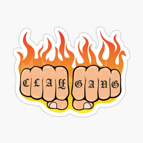 Clay Gang Sticker