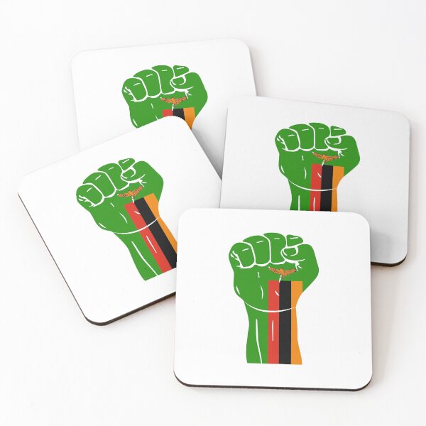 Item preview, RAISED FIST ZAMBIA designed and sold by NattyWear.