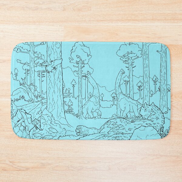 Item preview, Lazy Dinosaur Afternoon, transparent line-art version designed and sold by rootinspiration.
