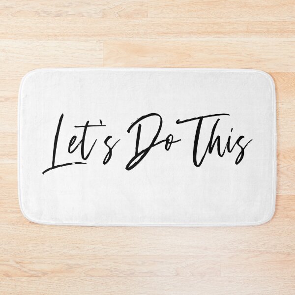 Item preview, Let's Do This Motivational Saying designed and sold by Jodie Andrews.