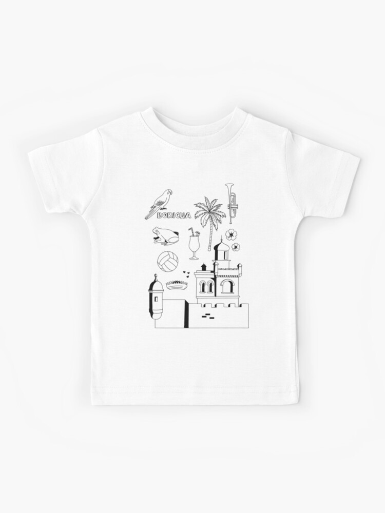 PuertoRicoShirts Santurce Puerto Rico Puerto Rican City Kids T-Shirt