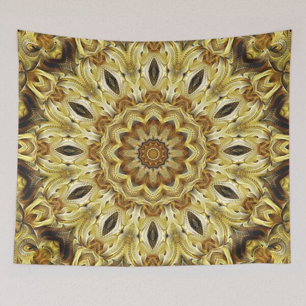 Item preview, Flower Of Life Mandala (Tawny Autumn) designed and sold by Mandala Of Life.