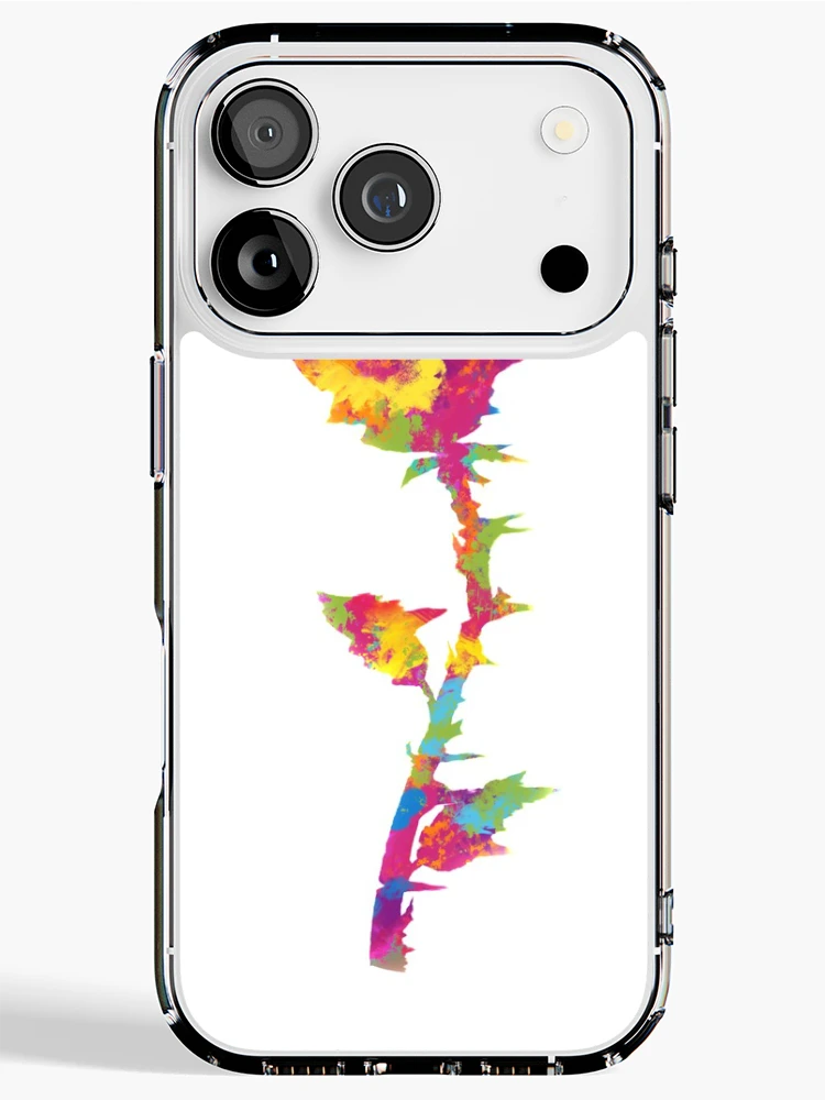 Thumbnail 1 of 5, iPhone Case, Splatter Rose designed and sold by Randy8560.