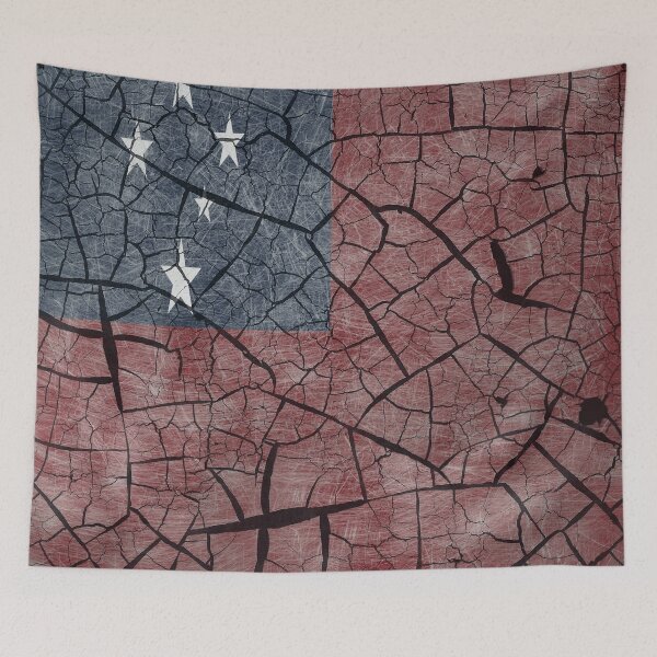 Item preview, Cracked Samoa flag  designed and sold by Eric-A-Allen.