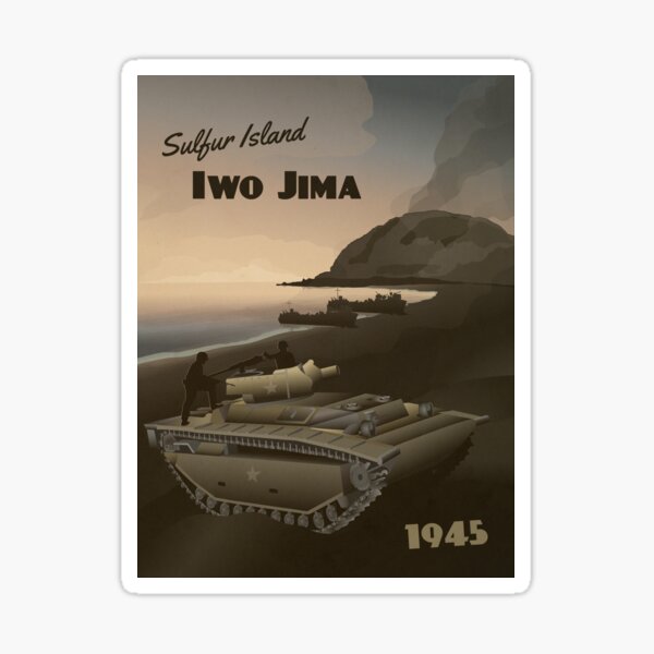 Item preview, Iwo Jima 1945 - Sulfur Island designed and sold by The War Effort.