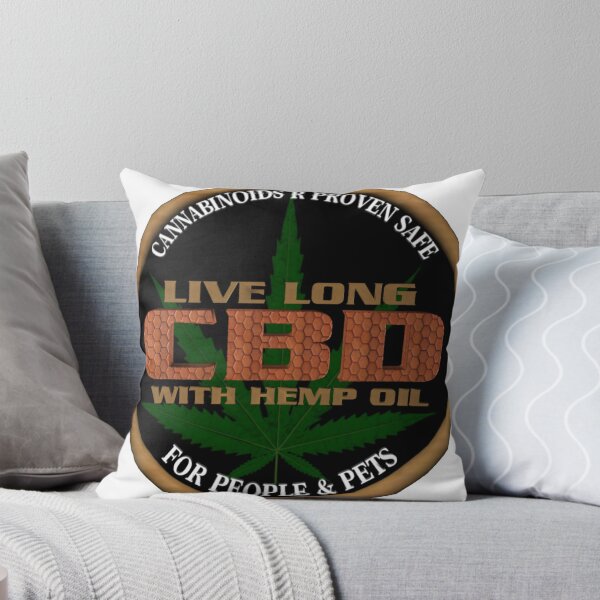 Item preview, Words Live Long CBD with Hemp Oil. Cannabinoids R Safe designed and sold by Valxart.
