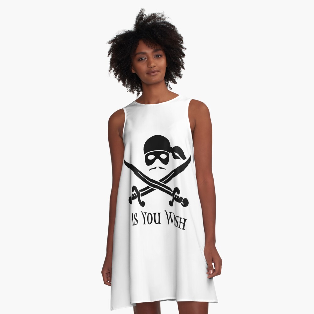 As You Wish... Princess Bride Dread Pirate Roberts A-Line Dress