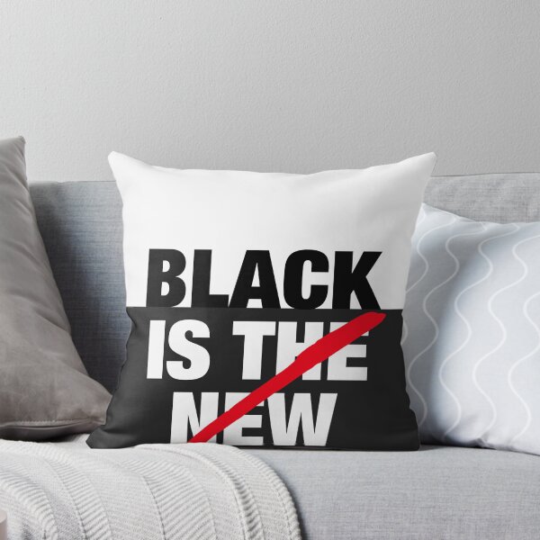 Item preview, Black is Black - Plain designed and sold by Hell-Prints.