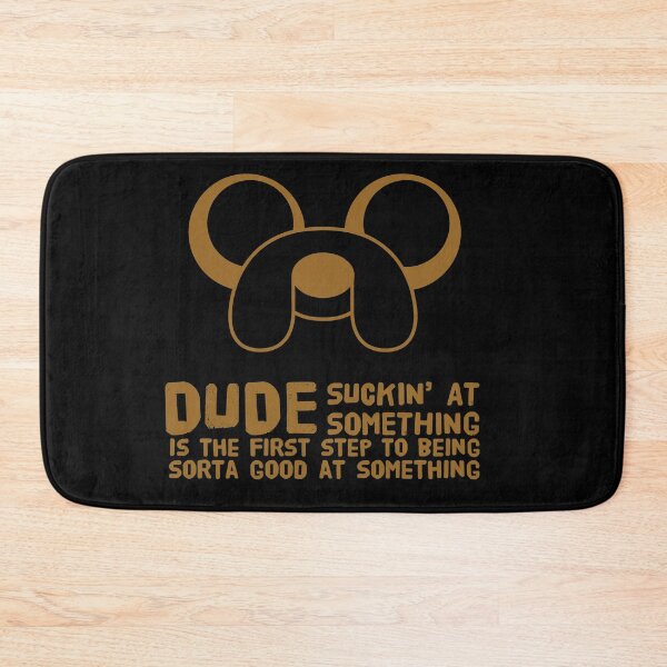 Item preview, Dude suckin at something is the first step to being sorta good at something  designed and sold by Kerry Pritchard.