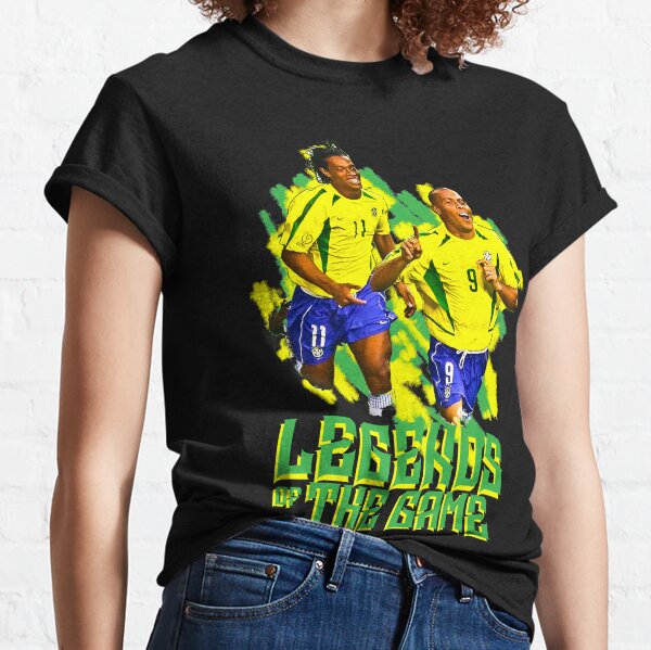 Brazil football supporters T-shirt in yellow