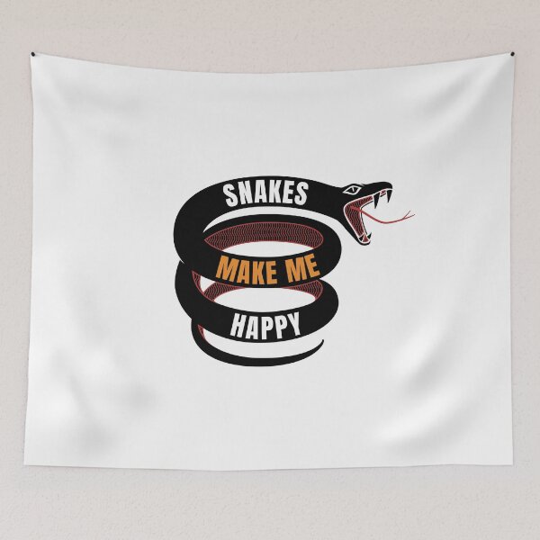 Item preview, Snake Owner Makes Me Happy Quote Love Reptiles Lover Saying design designed and sold by CreatedByHeidi.