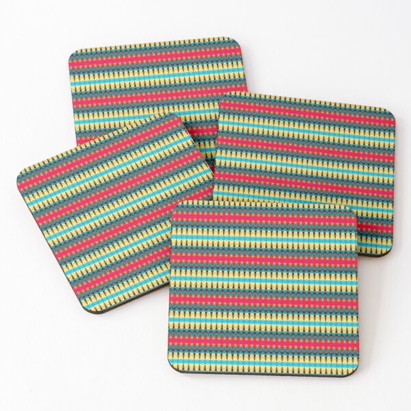 Item preview, Colorful zigzag stripped pattern designed and sold by siwabudda.