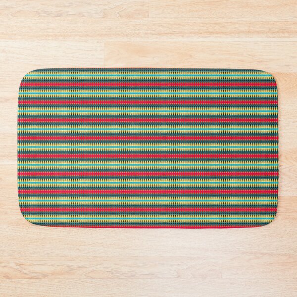 Item preview, Colorful zigzag stripped pattern designed and sold by siwabudda.