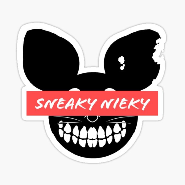 SneakyNieky Logo Premium Shirt Sticker