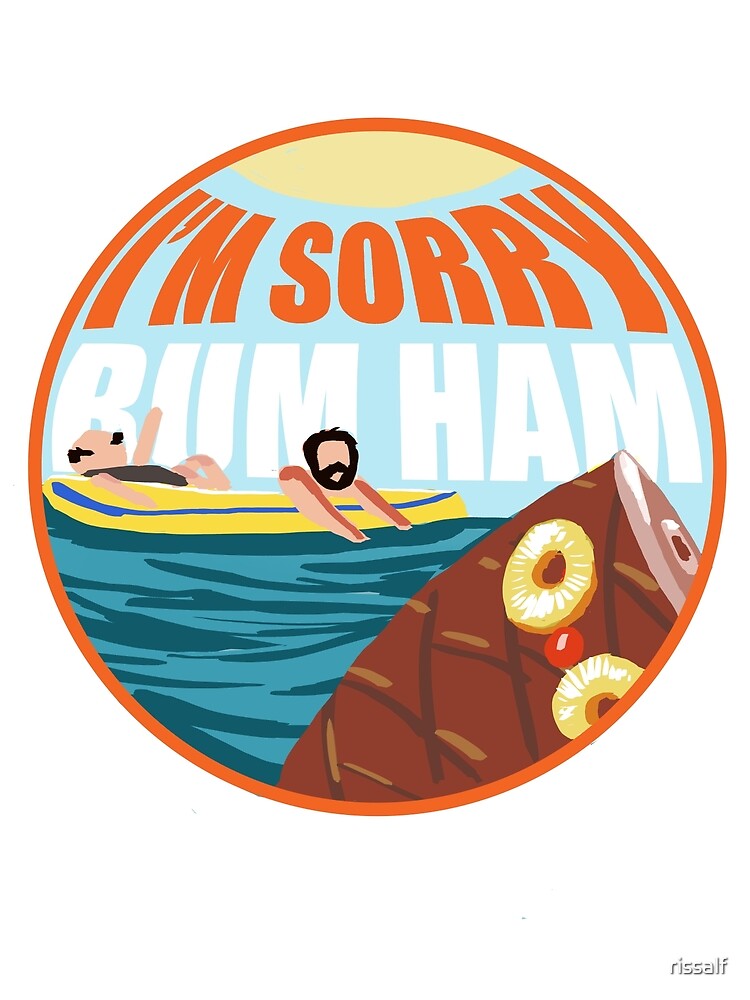 "Rum Ham" Canvas Print by rissalf Redbubble