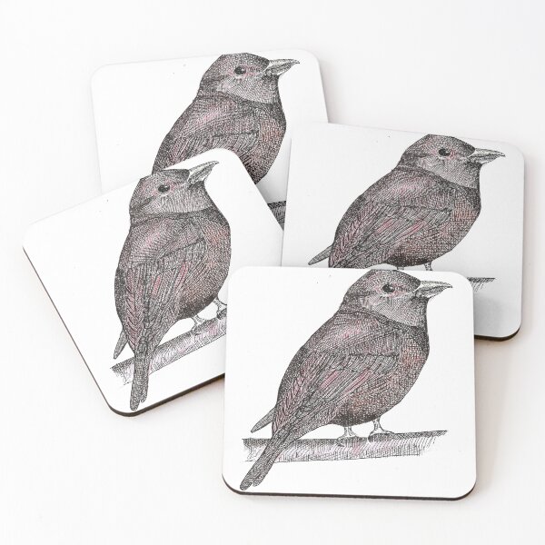 Item preview, Summer tanager designed and sold by Rosa Elena Albornoz Mendez.