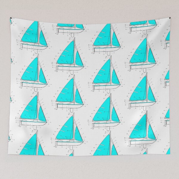 Item preview, Sailboat diagram designed and sold by MUZA9.