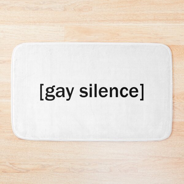 Item preview, gay silence designed and sold by beezymurphy.