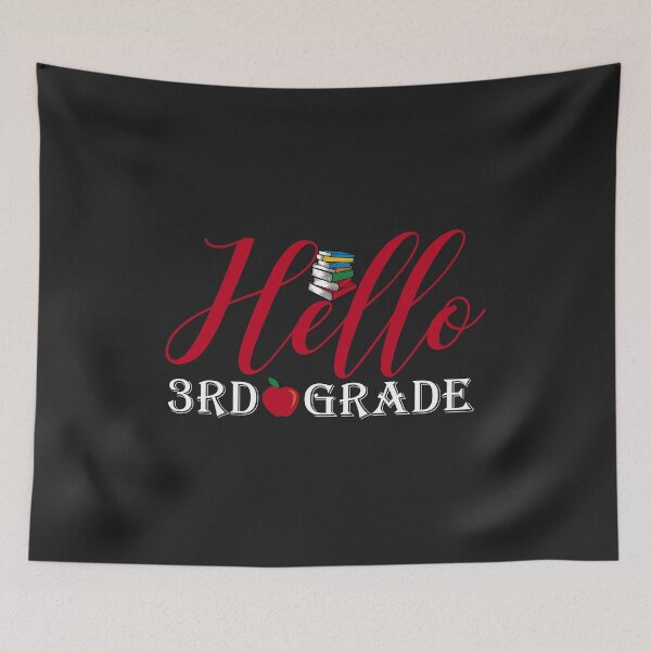 Item preview, Hello 3rd Grade Back to School for Students First Day of designed and sold by hadleydesigns.