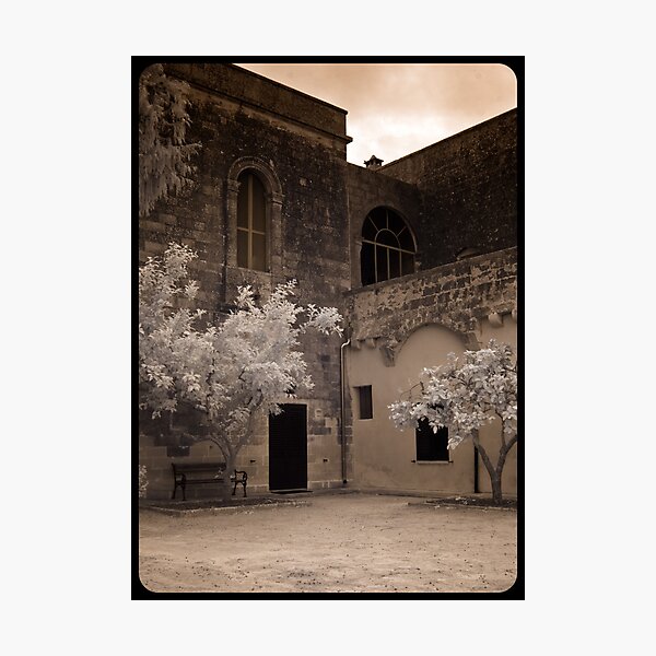 Courtyard at the Masseria Photographic Print