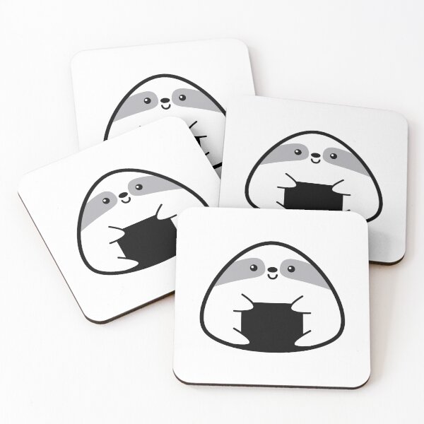 Item preview, Onigiri Sloth designed and sold by Slothgirl Art.