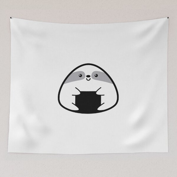Item preview, Onigiri Sloth designed and sold by Slothgirl Art.