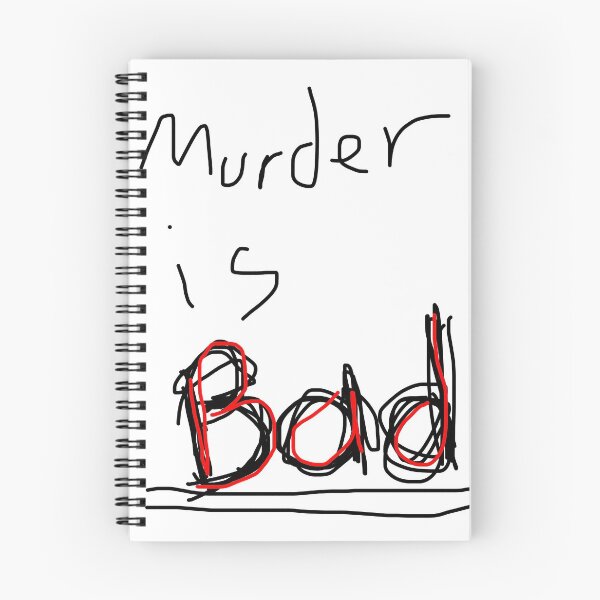 Item preview, Murder is Bad designed and sold by kingofjohns.
