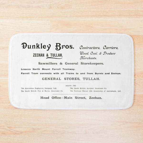 Item preview, Historic Tasmania. Dunkley Bros. Zeehan & Tullah 1900s designed and sold by taspaul.