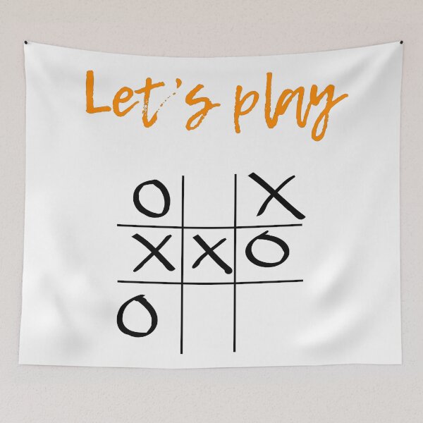 Item preview, Let's play Tic Tac Toe, X-O-X designed and sold by mstfcntrk.