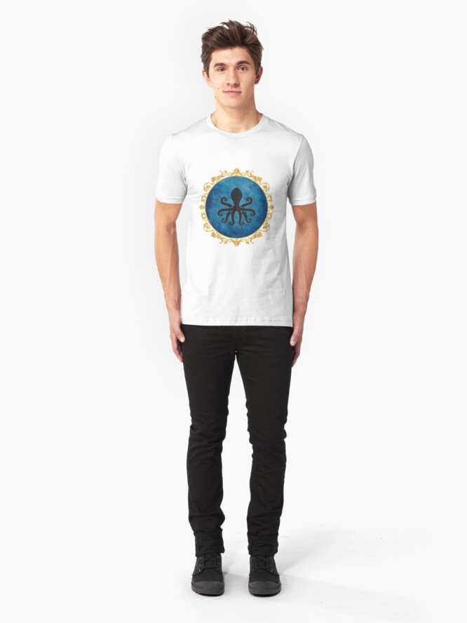 Alternate view of Lovecraft House Slim Fit T-Shirt