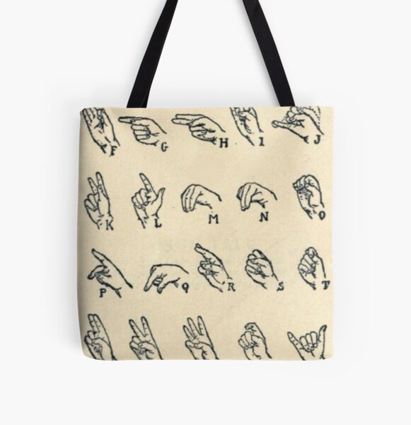 old navy sign language bag