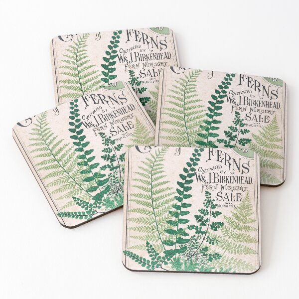 Item preview, Vintage Botanical Ferns  designed and sold by Sasha Art Gallery.