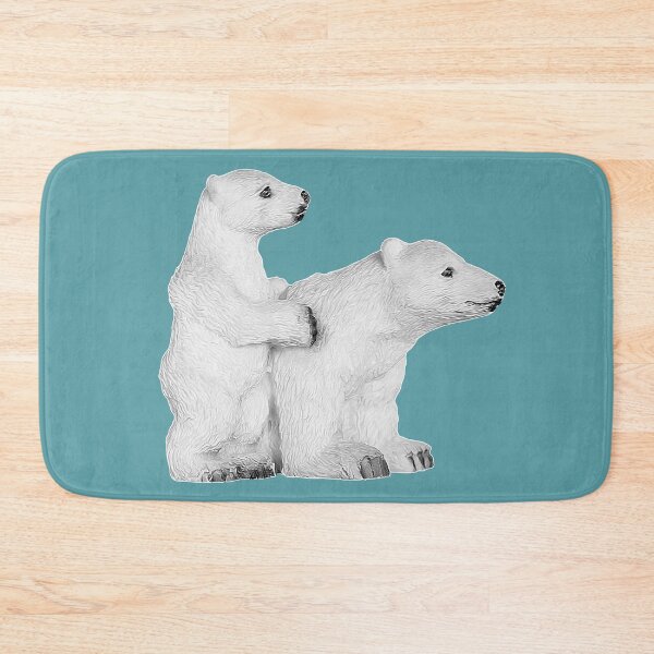 Item preview, Polar white bear mother and baby designed and sold by Astralia.