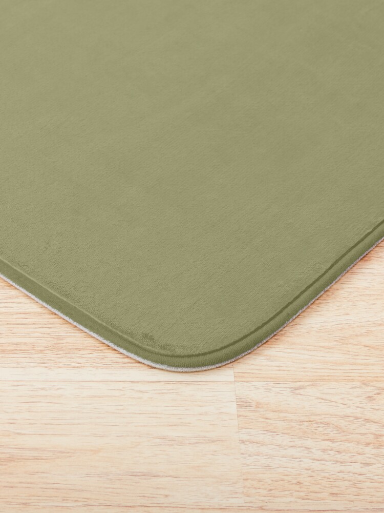 Alternate view of Green Olive 17-0535 TCX | Pantone | Color Trends | London | Fall Winter 2019 2020 | Solid Colors | Fashion Colors | Bath Mat