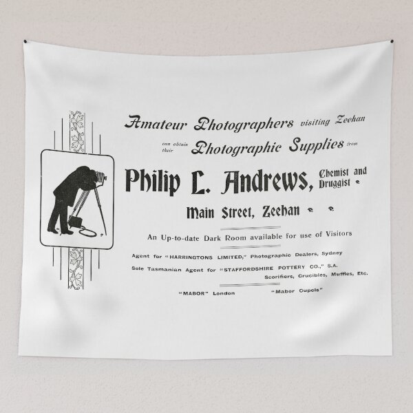 Item preview, 1900s Zeehan Tasmania Philip L. Andrews Chemist & Druggist  designed and sold by taspaul.