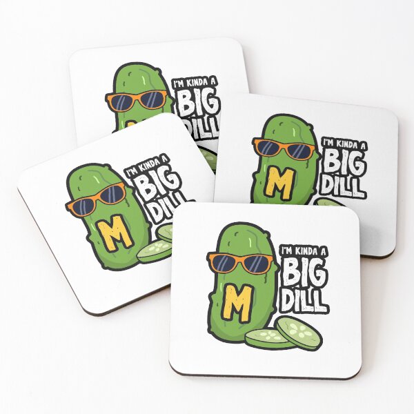 Item preview, Alphabet Letter M Kinda A Big Dill designed and sold by kidsmonogram.