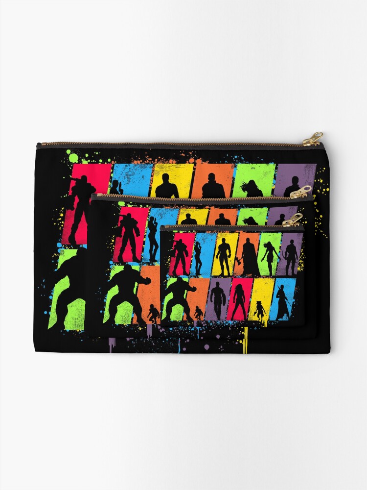 Alternate view of Whatever It Takes - Superhero shirt Zipper Pouch