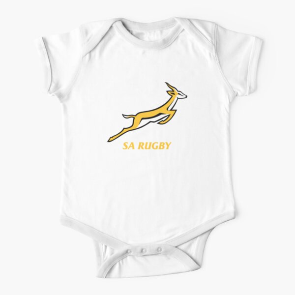 Springboks Rugby Short Sleeve Baby One-Piece