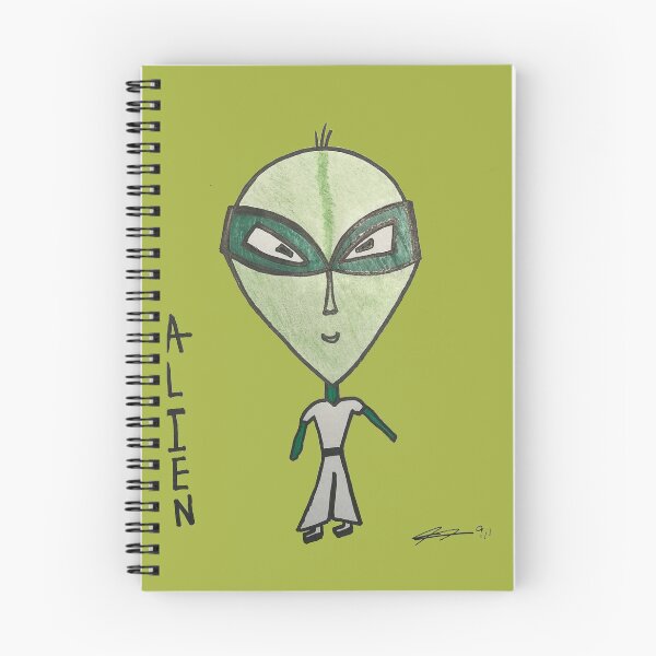 Artikelvorschau, Marciano Alien von Alien vs Robots entworfen und verkauft von ALIENSVSROBOTS.
