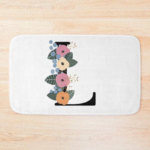Item preview, Floral Letter L designed and sold by Egodcounseling.