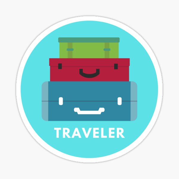 Travel Badge Sticker Sticker