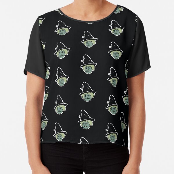 Mean and Green Chiffon Top