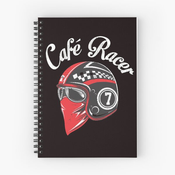 Item preview, Cafe Racer Motorcycle T-Shirt designed and sold by WEBuyApparel.