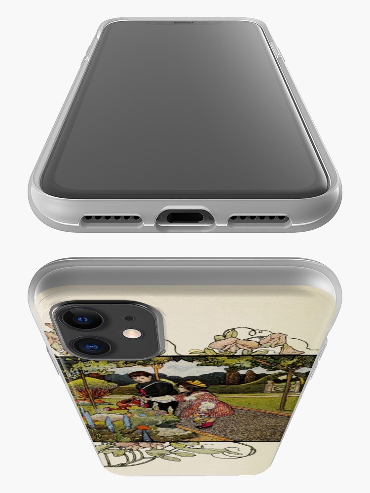 Alternate view of Vintage Art from ”A little garden calendar for boys and girls” book iPhone Case & Cover