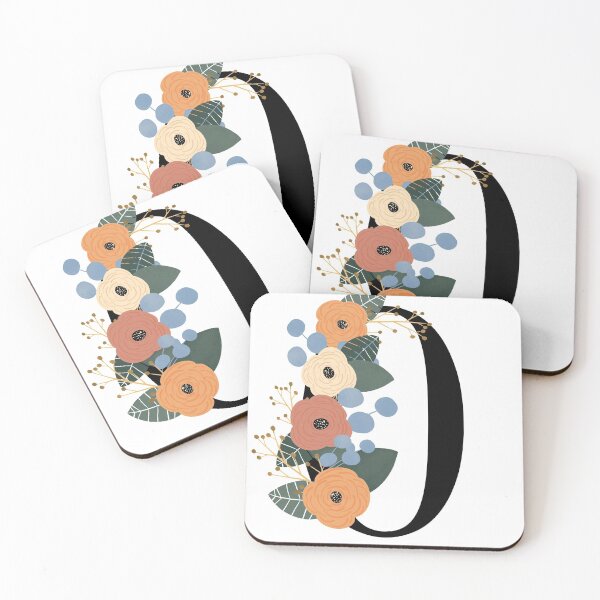 Item preview, Floral Letter O designed and sold by Egodcounseling.
